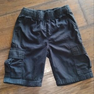 Dark Gray Boys Cargo Shorts Size 8